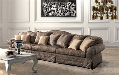 Three Seater Sofa King Asnaghi Made In Italy Luxury Furniture Mr