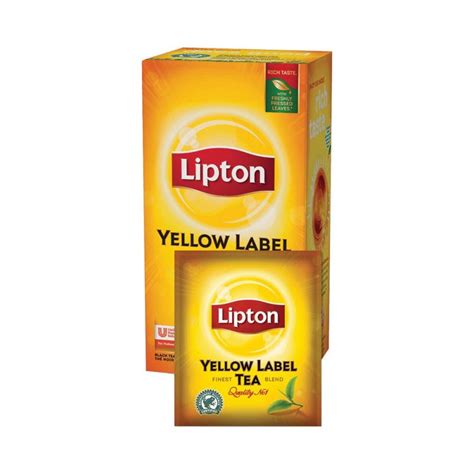 Lipton Yellow Label Tea 25 Pcs Individually Wrapped Whats Instore