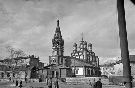 Church Of St Nicholas In Khamovniki Moscow