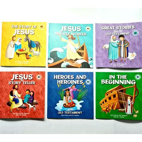 Download 6 Tales From The Old And New Testaments Bible Story Books For
