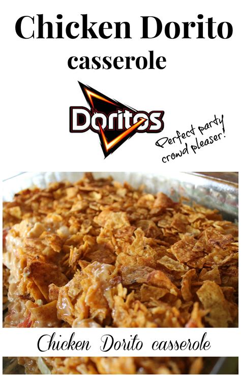 Repeat layering with the remaining ingredients. Chicken Dorito casserole | Recipe | Food, Food recipes ...
