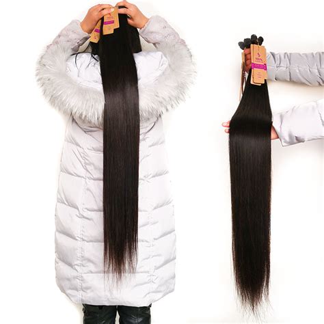 Every order i have received, the hair is great, soft, silky and manageable. Long Brazilian Straight Hair 30 32 34 36 38 40 Inch ...