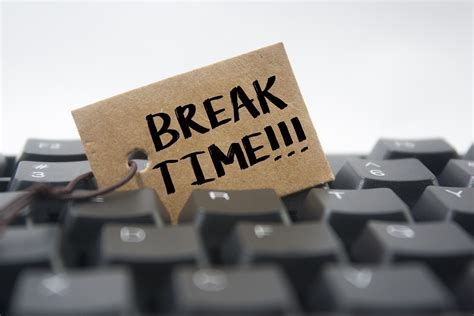 How Effective Breaks At Work Increase Productivity Work Fit Blog