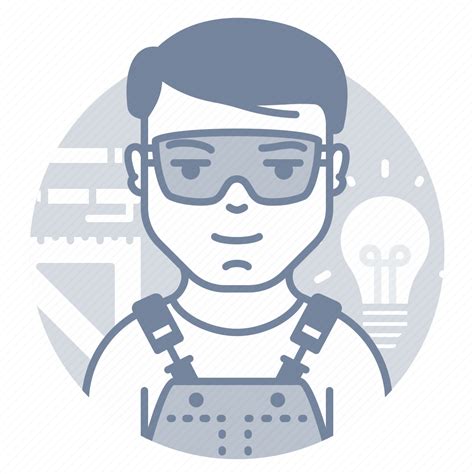 Electric Engineer Man Avatar Icon Download On Iconfinder