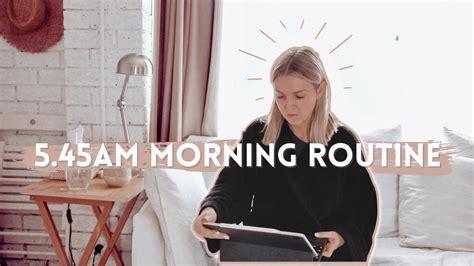 My 545am Morning Routine ☀️ Inspiring N Intentional Youtube