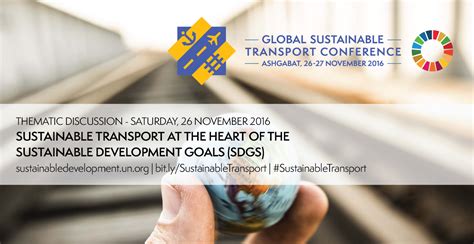 Sustainable transport at the heart of the Sustainable Development Goals (SDGs) .:. Sustainable ...