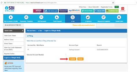 E Verify ITR With SBI Bank Net Banking Step By Step Guide Tax Win