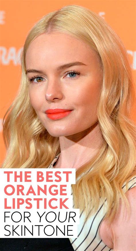 How To Wear Orange Lipstick Orange Lipstick Bright Orange Lipstick
