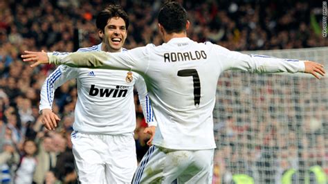Ronaldo And Kaka Keep Real Madrids Title Hopes Alive