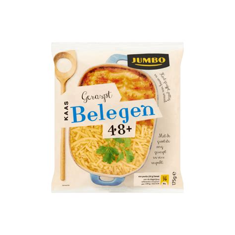 Jumbo Kaas Geraspt Belegen 48 175g Geraspte Kaas