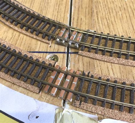Laying Track Across Baseboard Joints Model Train Sets Model Railway