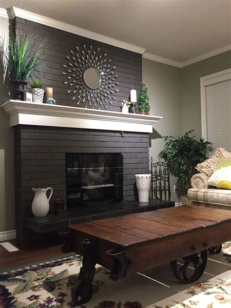 Paint Fireplace Bricks With Images Home Fireplace