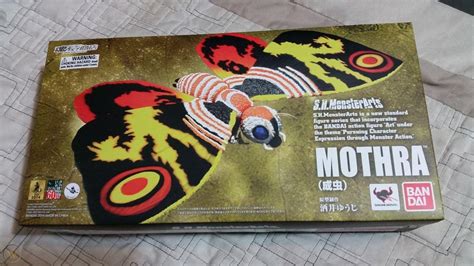Sh Monsterarts Mothra 1992 Bandai Tamashii Godzilla Figure 1813899131
