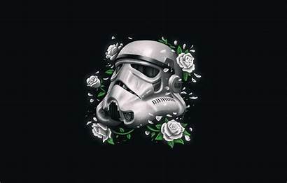 Wars Star Minimalist Helmet Trooper Wallpapers Background