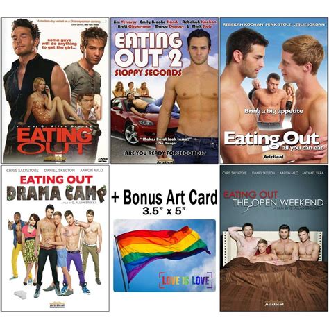 Eating Out Complete Gay Movie Series 1 5 Dvd Collection