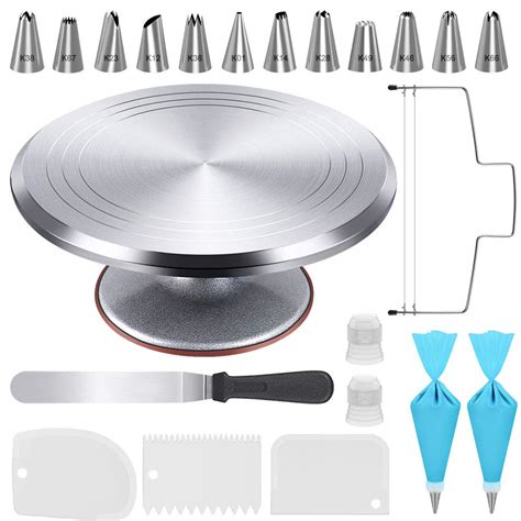 Buy Kootek 22 Pcs Cake Decorating Kit Supplies 12 Inch Cake Turntable