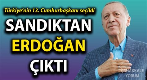 Türkiyenin 13 Cumhurbaşkanı Recep Tayyip Erdoğan Çanakkale Yorum