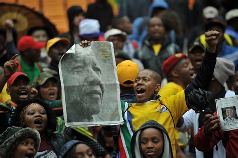 Afrique Du Sud En Direct Lhommage Mondial à Mandela