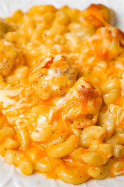 Buffalo Chicken Mac And Cheese Is A Baked Pasta Recipe Loaded With