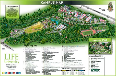Campus Map Life University A World Leader In Holistic Health And