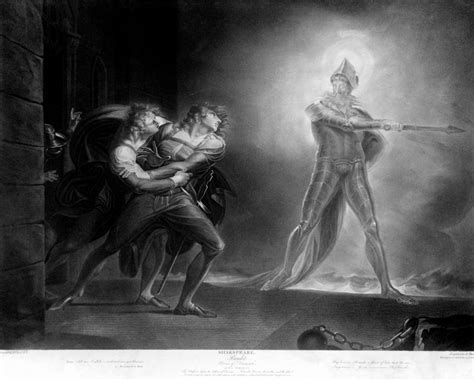 Johann Heinrich Fuseli Hamlet y el fantasma de su padre Descripción de la obra Arthive