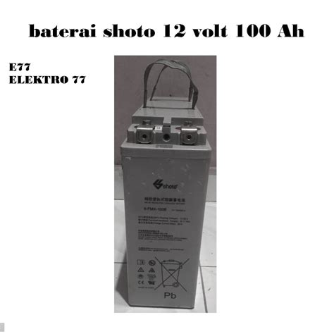 Jual Baterai 12 Volt Shoto 100 Ah Shopee Indonesia