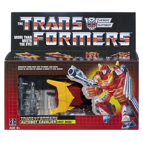 Buy Transformers Vintage G1 Autobot Hot Rod Walmart Exclusive Toy