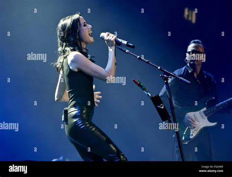 The Corrs Performing Live On Stage At The Genting Arena Birmingham