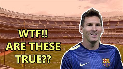 10 Unknown Facts About Lionel Messi Thatll Amaze You Youtube