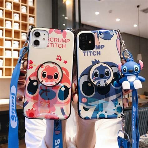 Stitch Phone Case For Iphone 11 Pro Max Xr Xs Case Cute