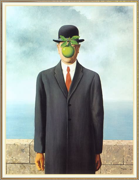The Son Of Man 1964 Rene Magritte