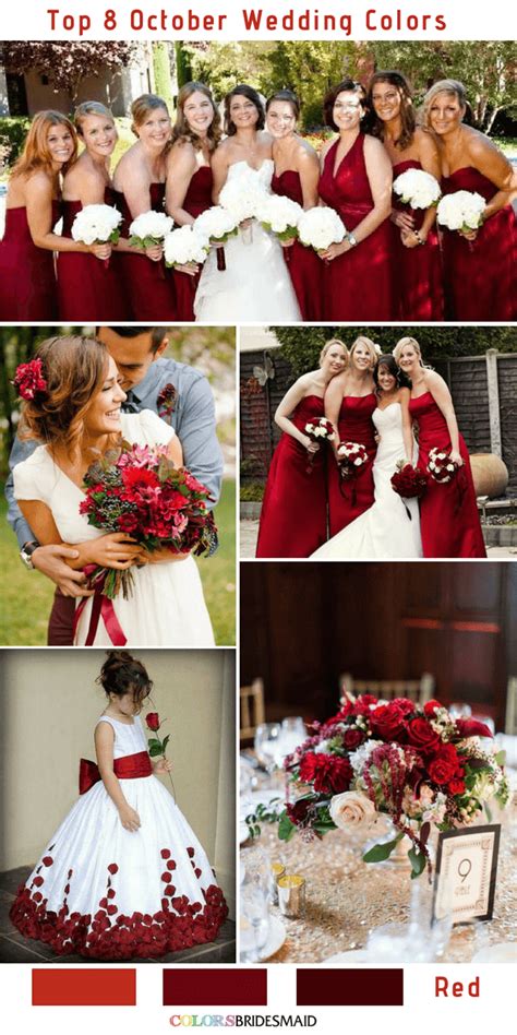 Top 8 October Wedding Colors to Steal-2 - ColorsBridesmaid