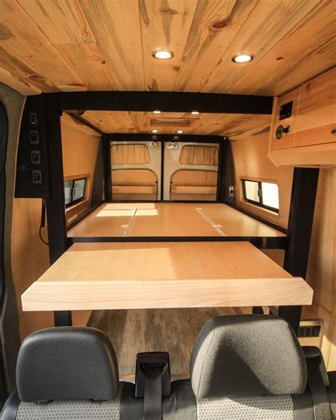Freedom Vans On Instagram Clean Slate Has An Electric Bed Lift And