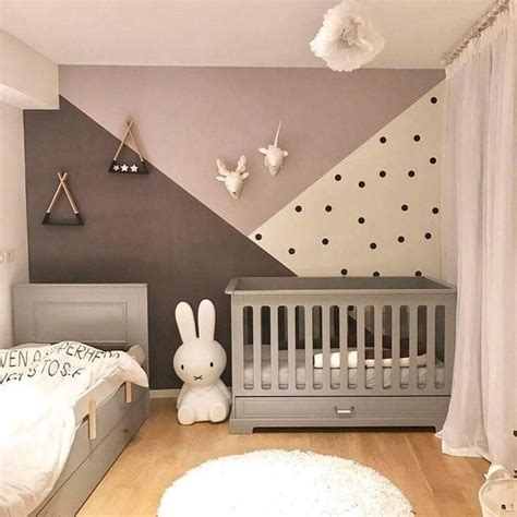 Les Plus Belles Chambres De Bébé Repérées Sur Pinterest Décoration Chambre Bébé Mixte Déco