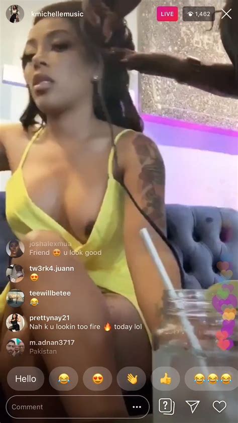 K Michelle Nip Slip 7 Pics Video Thefappening