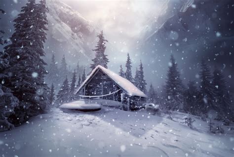 Add Snow And Winter Photoshop Effects To Your Images Psddude
