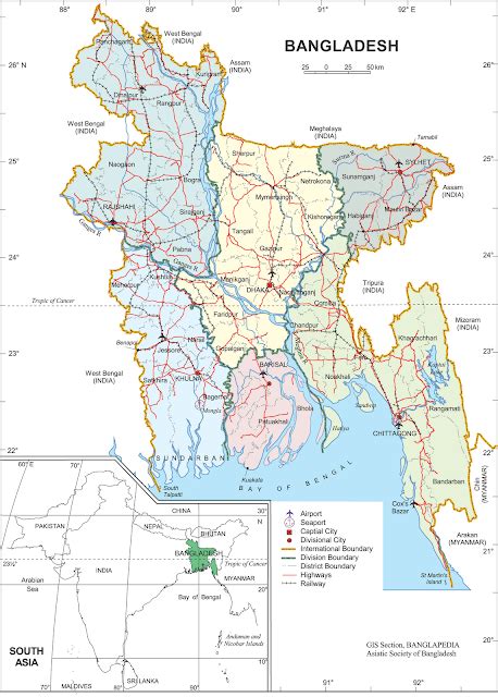 Political Map Of Bangladesh Ezilon Maps Images