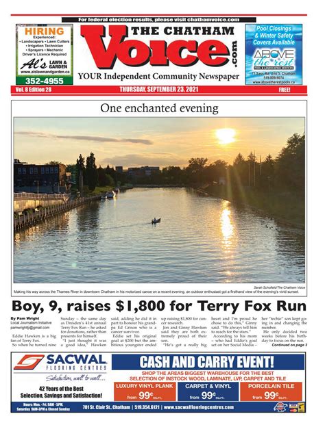The Chatham Voice Sept 23 2021 By Chatham Voice Issuu