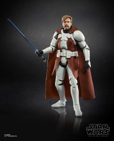 Star Wars The Black Series 6 Inch Obi Wan Kenobi Clone Trooper Armor