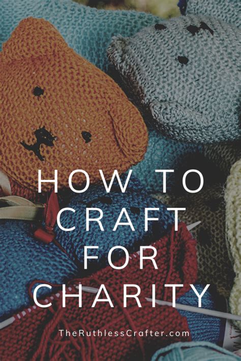 How To Craft For Charity