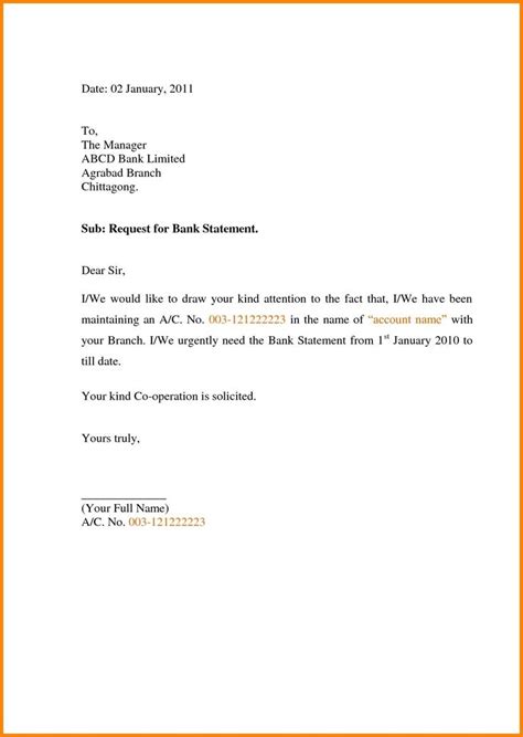 Check spelling or type a new query. Letter format to Bank Manager for Bank Statement Fresh ...