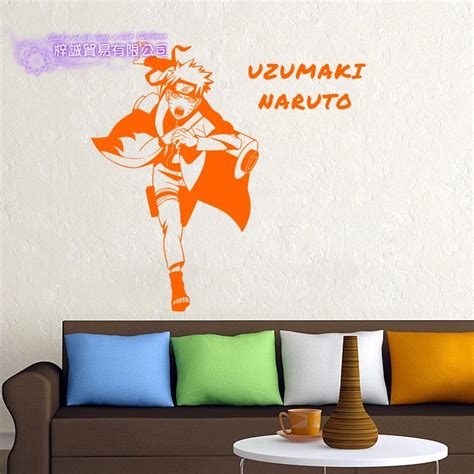 Dctal Naruto Japanese Cartoon Car Sticker Uzumaki Naruto Decal Posters