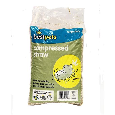 Bestpets Compressed Straw For Small Animals Large Feedem