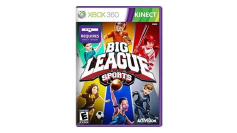 Big League Sports Xbox 360 Game For Kinect 10 Xbox Kinect Xbox 360