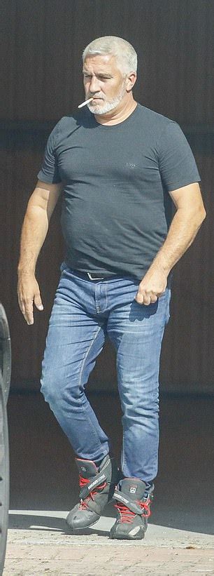Paul Hollywood53 Looks Downcast As He Smokes A Cigarette Amid Split From Summer Monteys Fullam