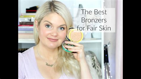 The Best Bronzers For Fair Skin Swatches And Review Youtube