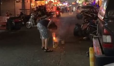Video Horror As British Man Is Killed By Exploding Firework In Pattaya