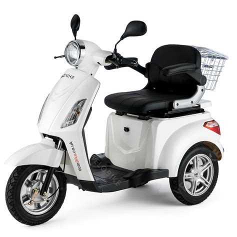 Scooter Elettrico 3 Ruote Disabili Anziani 12km H 900W VELECO ZT15 EBay