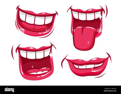 Cartoon Mouths High Resolution Stock Photography And Images Alamy