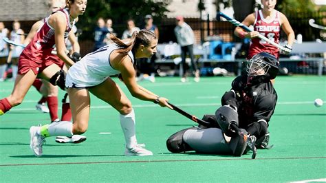 field hockey earns 2 0 shutout at 24 temple for first win of 2022 university of pennsylvania